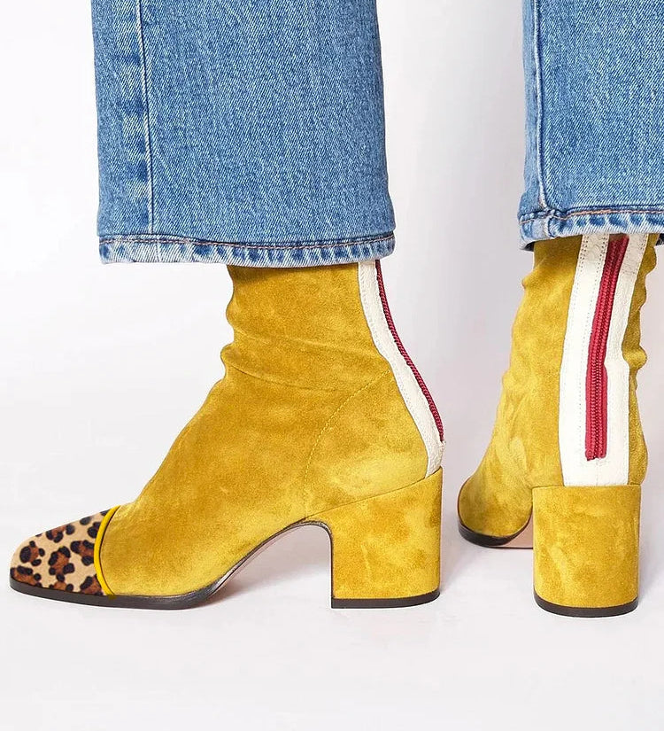 ANNA - Kényelmes és elegáns velúr bokacsizma