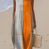 Boglárka | Midi ruha színekkel