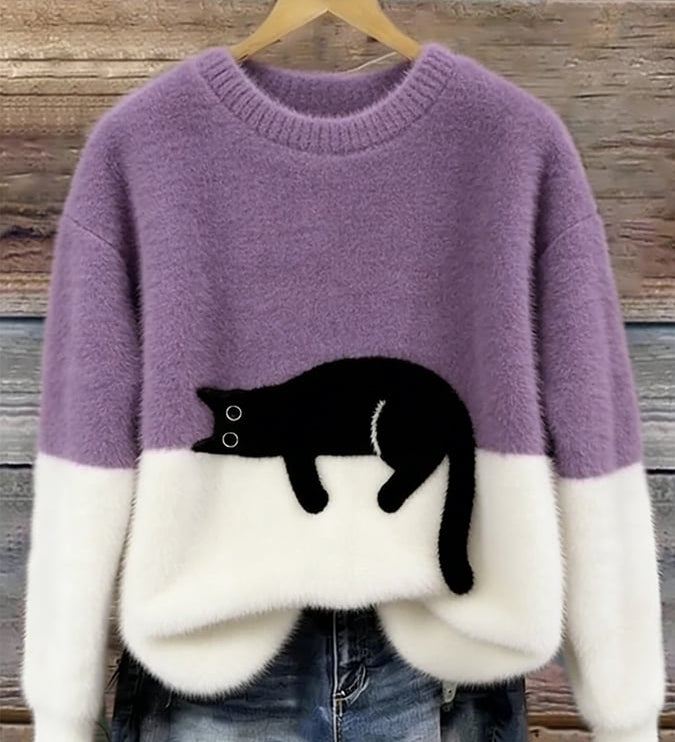 Noémi – Alkalmi Kat Grafikus Trui