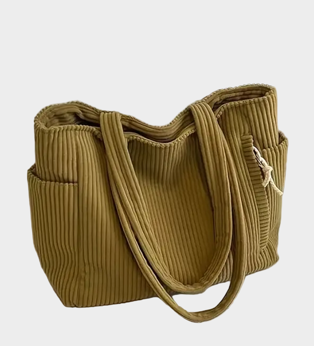 Kötött Oldaltáska Részletes Zsinórcsomóval és Modern Árnyalattal