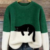 Noémi – Alkalmi Kat Grafikus Trui