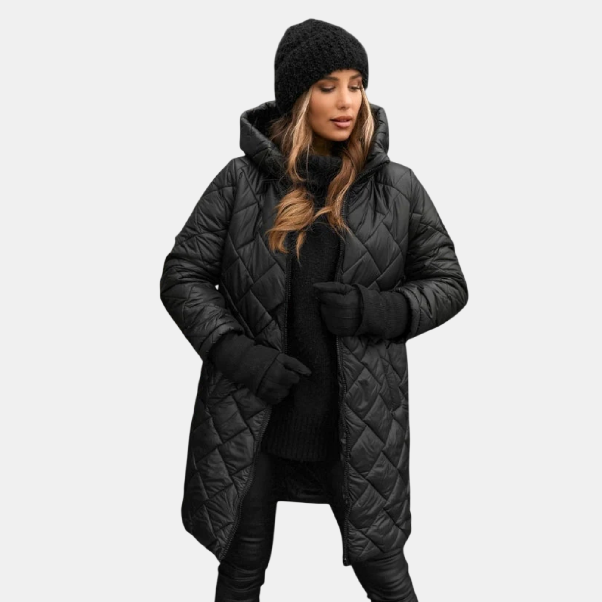 Ágnes | Steppelt Kabát Kapucnival