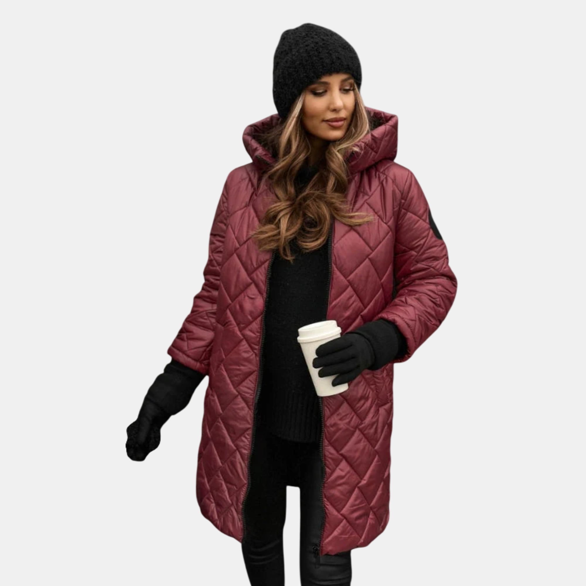 Ágnes | Steppelt Kabát Kapucnival