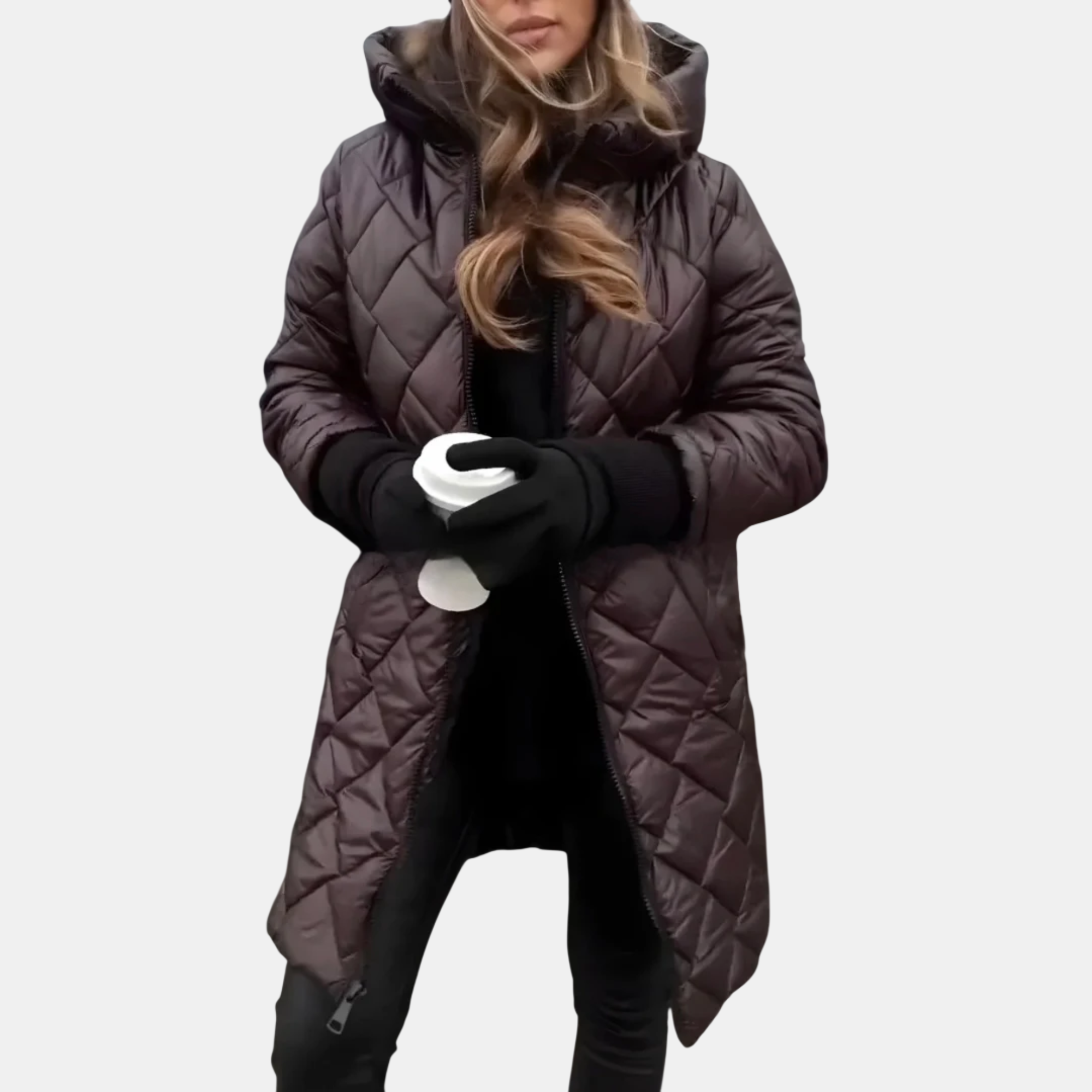 Ágnes | Steppelt Kabát Kapucnival