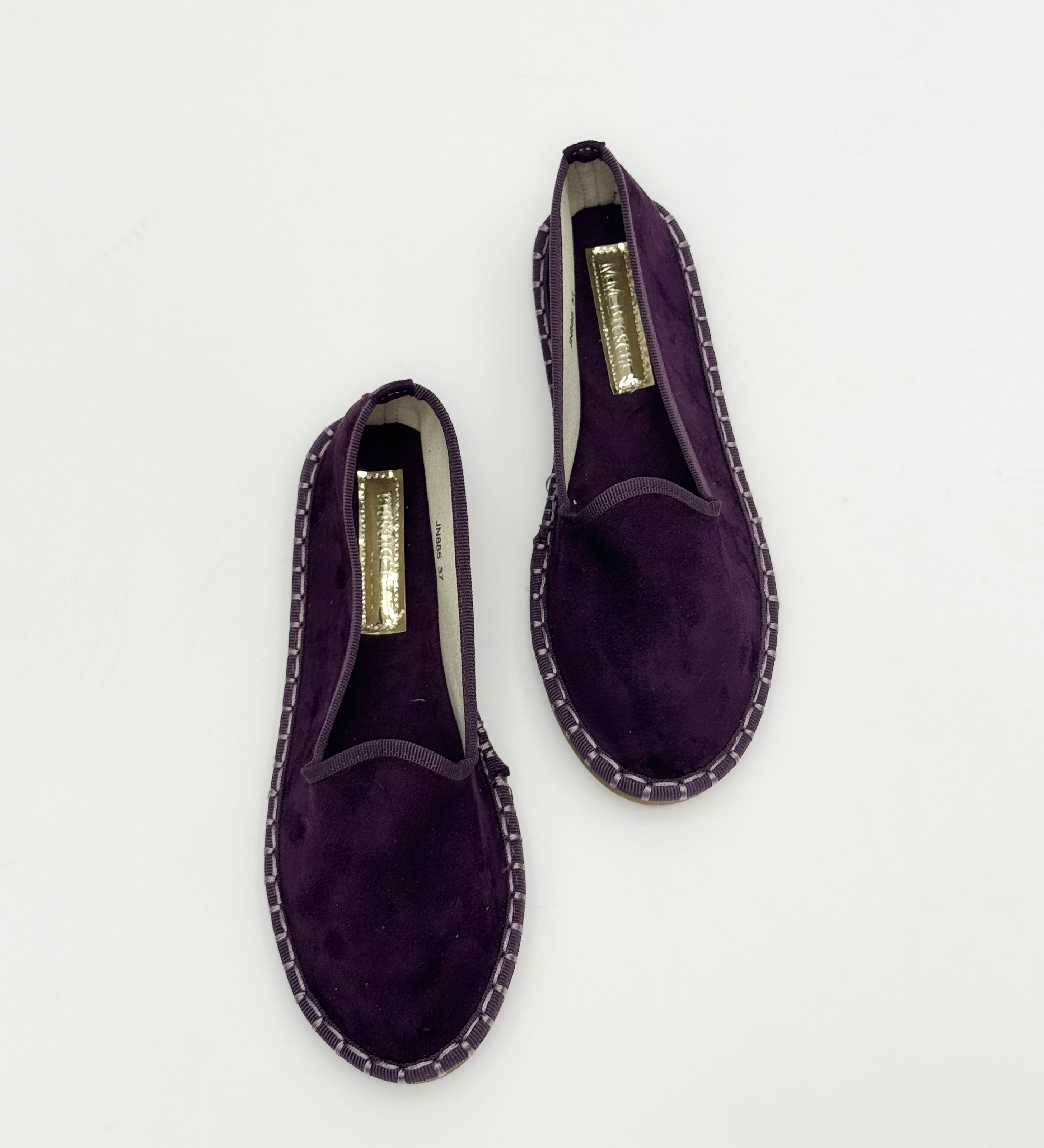 Stilus Noknek™ - Kék bársony női alpargata