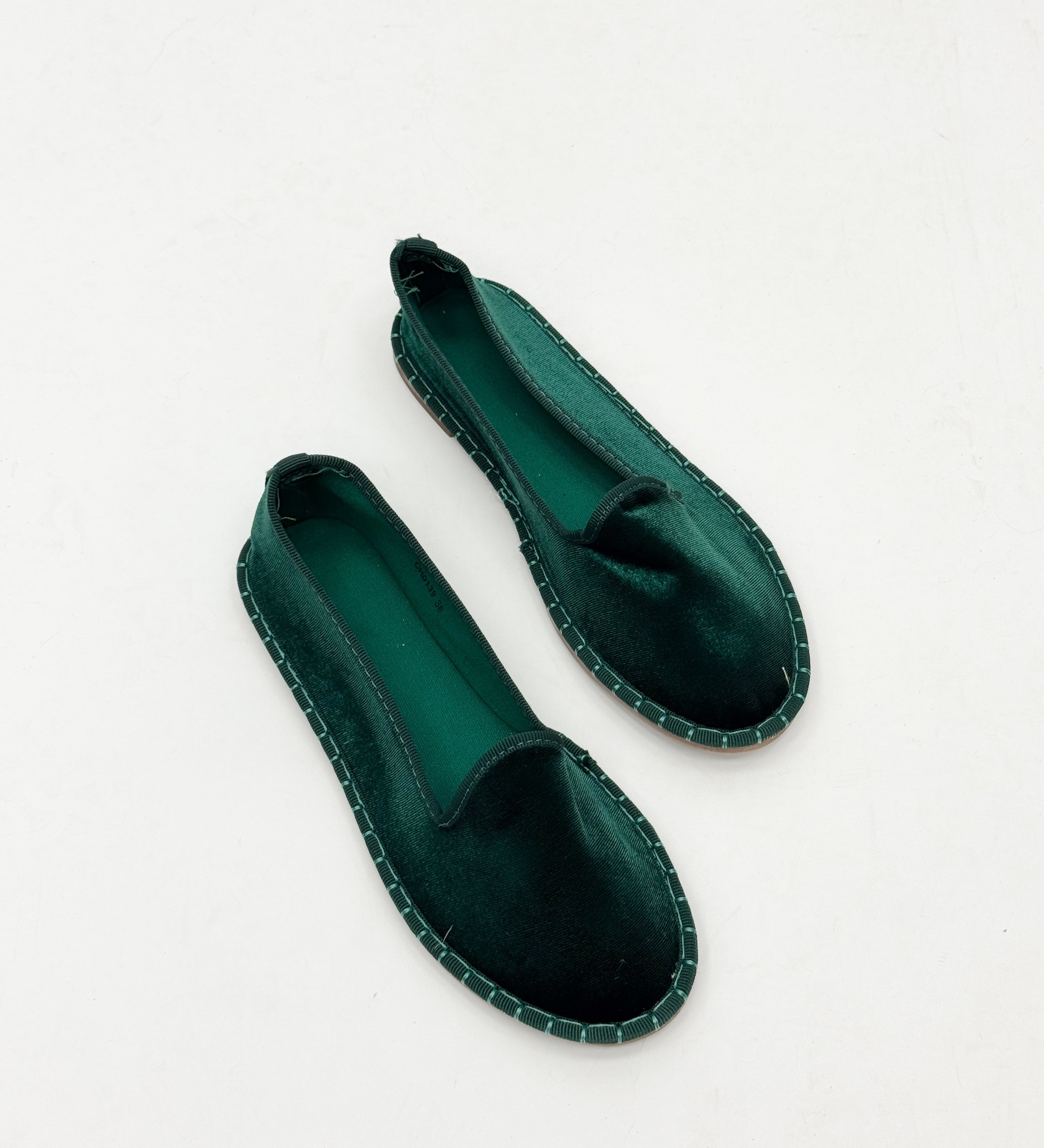 Stilus Noknek™ - Kék bársony női alpargata