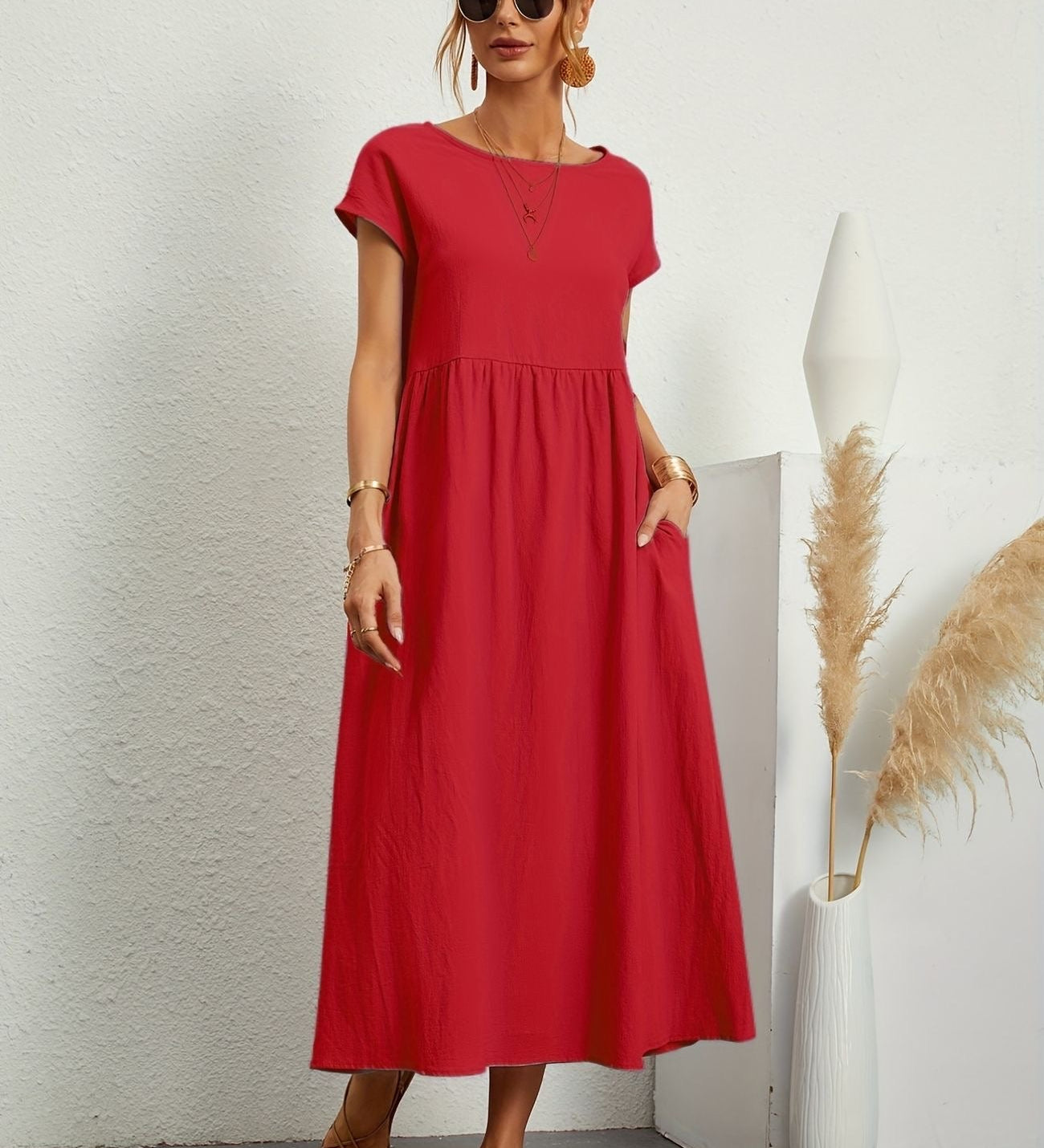 Elena | Vestido arejado de primavera