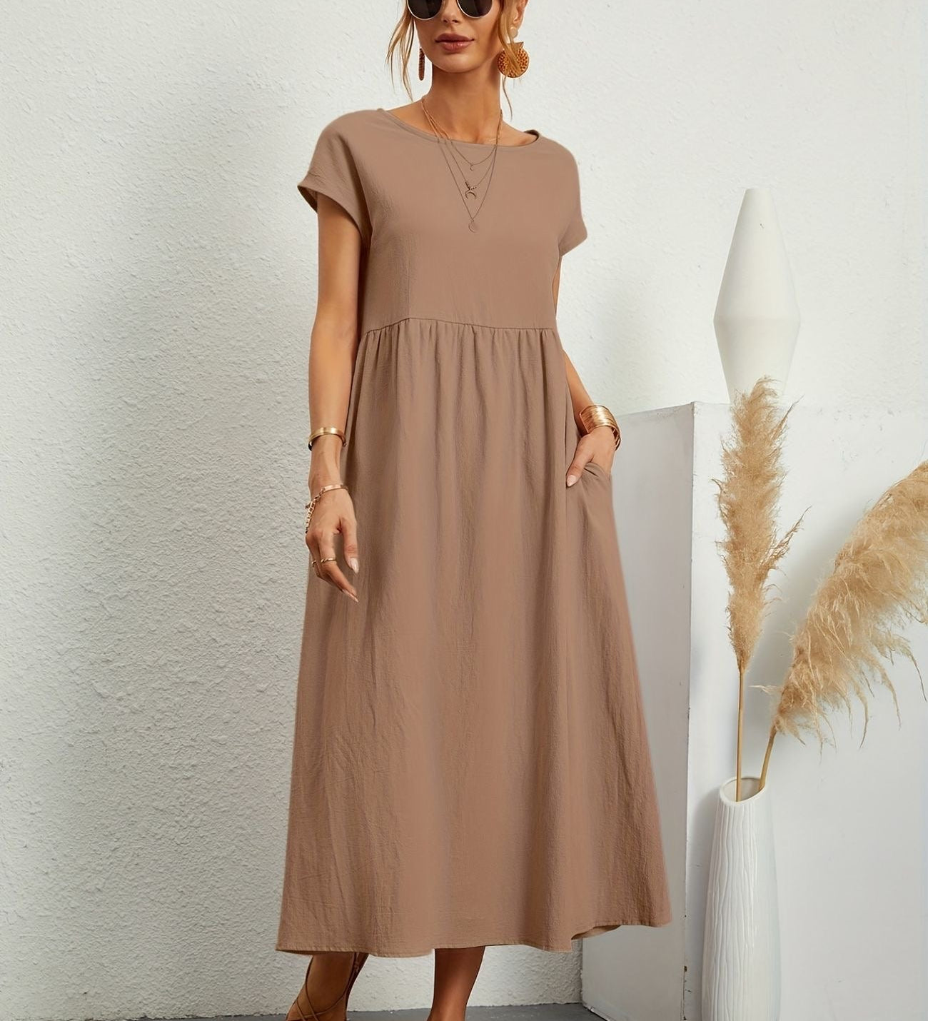 Elena | Vestido arejado de primavera