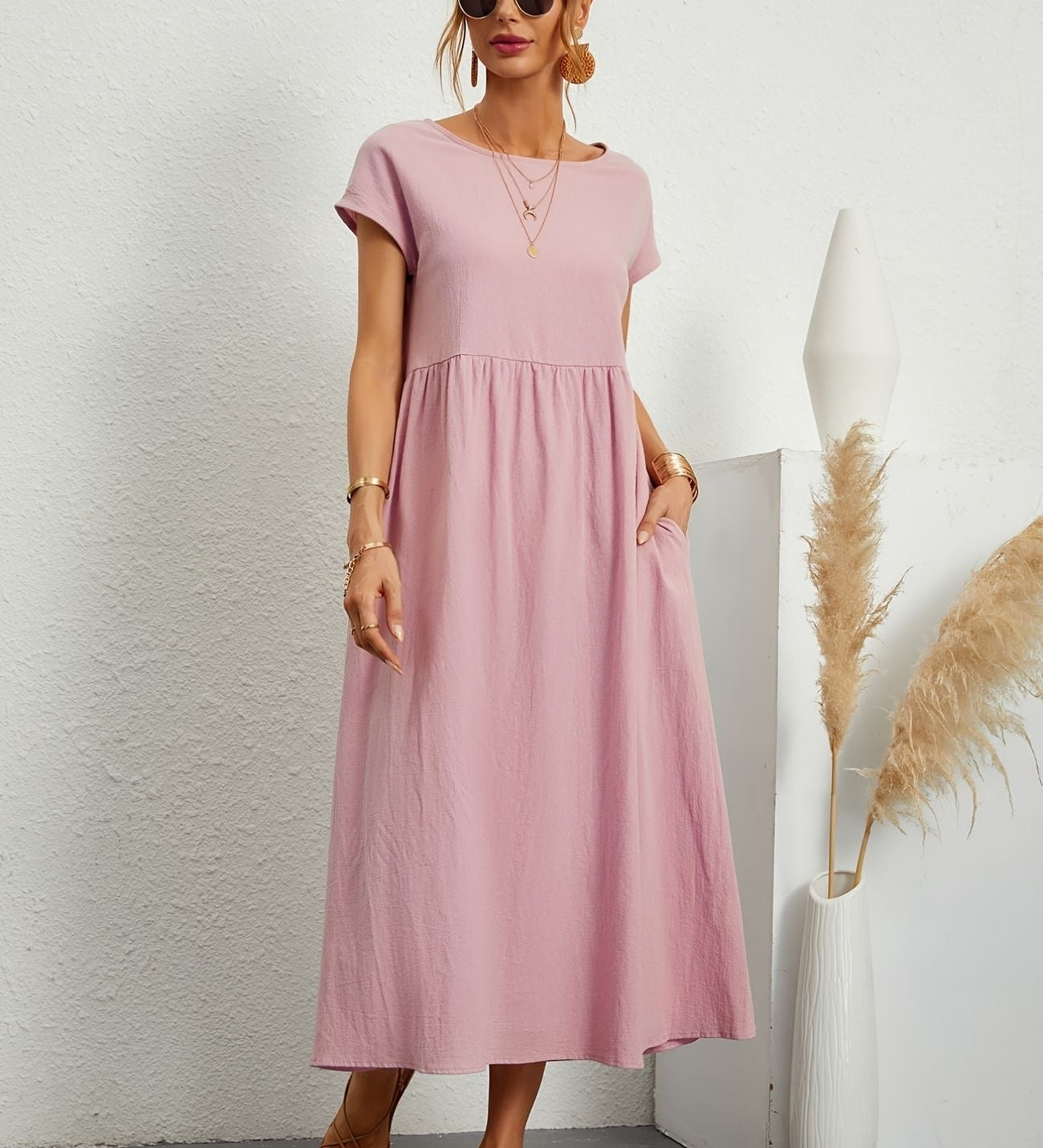 Elena | Vestido arejado de primavera