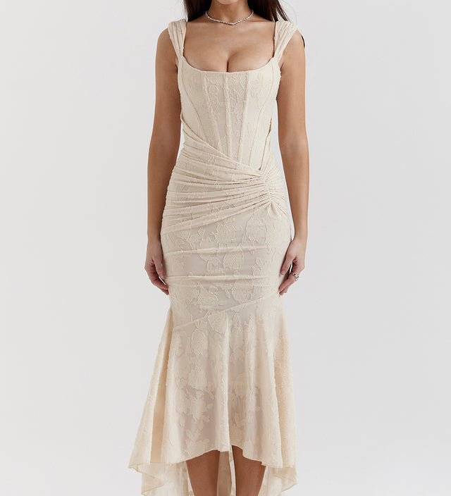 Elodie - Vestido com Cintura Definida